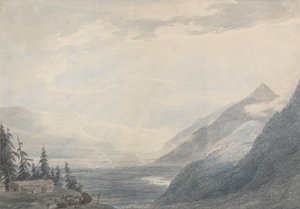 El país de Valais de John Robert Cozens